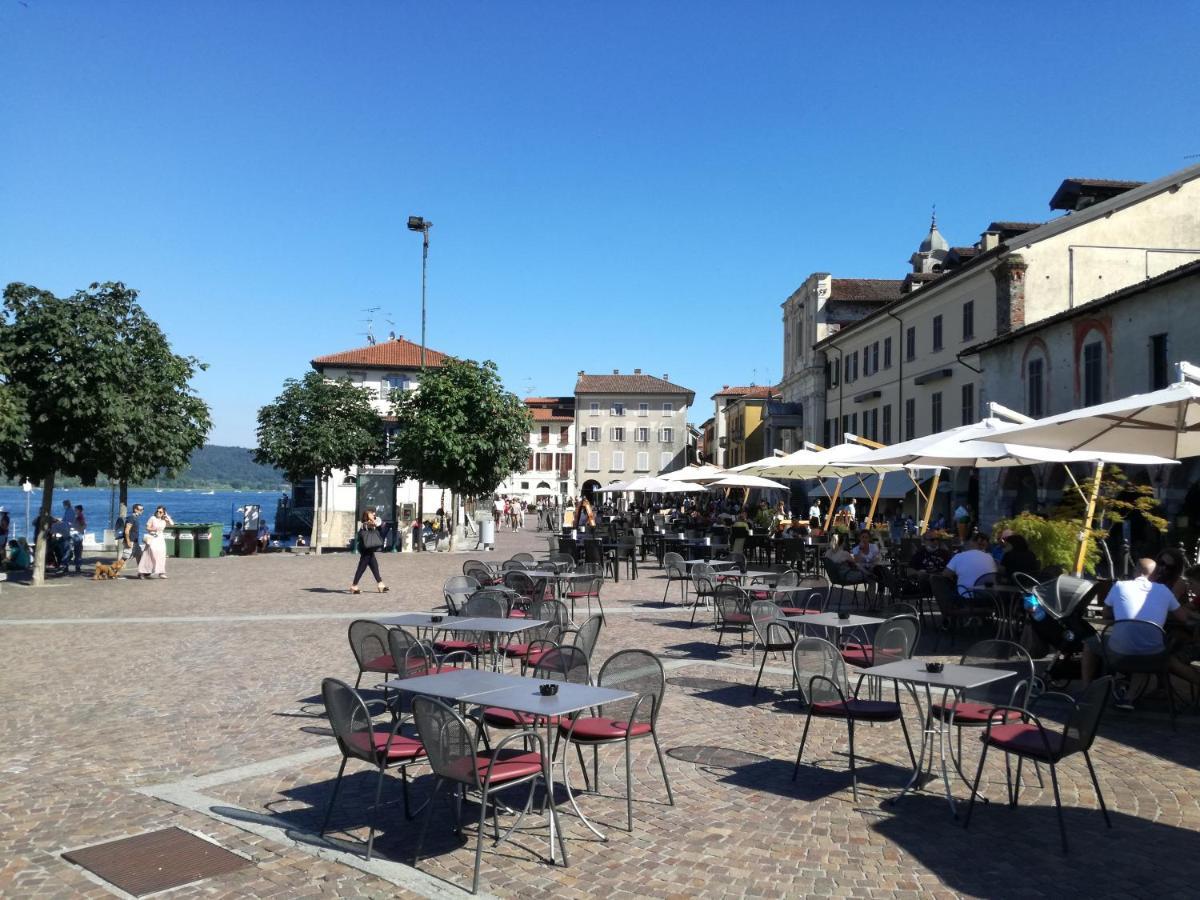 Suite 51 Appartamento Con Terrazzo A 50 Mt Dal Lago - Private Parking (Adults Only) Arona Extérieur photo